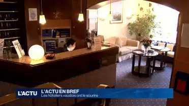 Les hôteliers vaudois ont le sourire