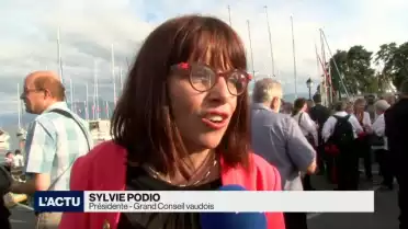 Morges fête la nouvelle présidente du Grand Conseil vaudois