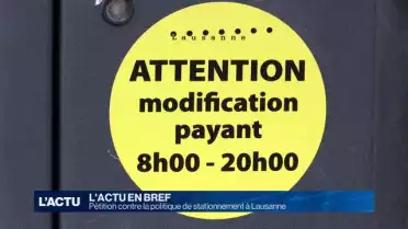Pétition contre la politique de stationnement à Lausanne