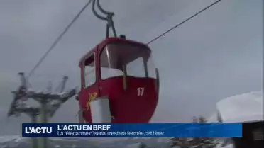 La télécabine d&#039;Isenau restera fermé cet hiver