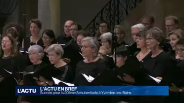 Succès pour la 20ème Schubertiade à Yverdon-les-Bains