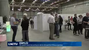 Un salon réuni les acteurs de la réinsertion fribourgeoise