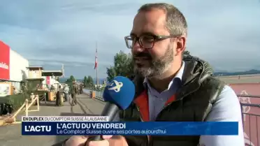 Le 98ème comptoir Suisse débute à Lausanne