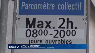 Pétition sur le stationnement à Lausanne