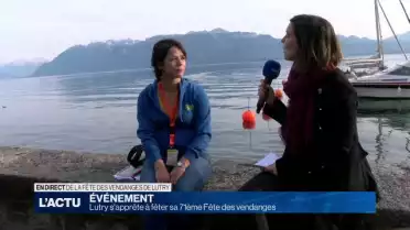 La Fête des vendanges de Lutry débute sous le soleil