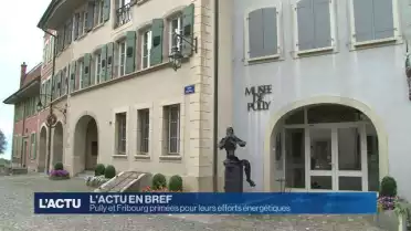 Pully et Fribourg primées pour leurs efforts énergétiques
