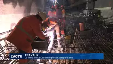 Le Tunnel TRIDEL subit une cure de jouvence