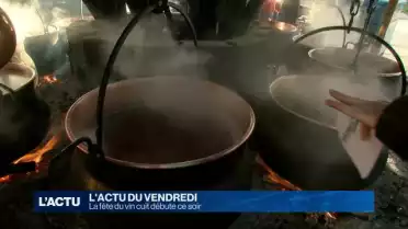 Début de la fête du vin cuit à Grangettes