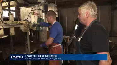 Le vin cuit à l&#039;honneur à Grangettes-près-Romont