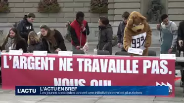 Les jeunes socialistes lancent l'initiative 99%