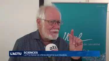 Le Prix Nobel de chimie décerné à un Vaudois