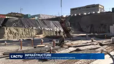 Le centre sportif de Malley pose sa première pierre