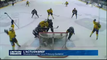 Weekend à oublier pour Fribourg-Gottéron