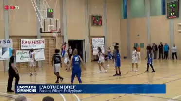Basket : Elfic rit, Pully pleure