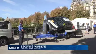 Sécurité routière : attachez votre ceinture!