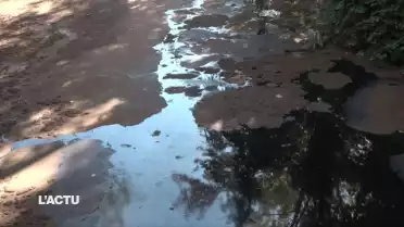 La Mèbre a été gravement polluée.