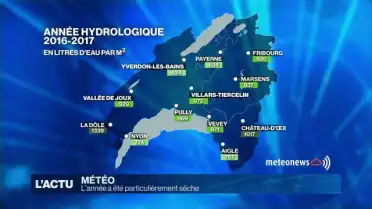L&#039;année 2017 a été particulièrement sèche