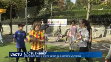 Bilan positif pour la 37ème édition de la Semaine Olympique