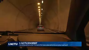 Le trafic reprendra samedi dans le tunnel d&#039;Arrissoules