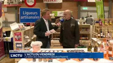 Ouverture du salon des dégustations de Payerne