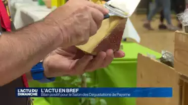 Bilan positif pour le Salon des Dégustations de Payerne