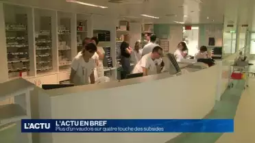 Plus d’un vaudois sur quatre touche des subsides