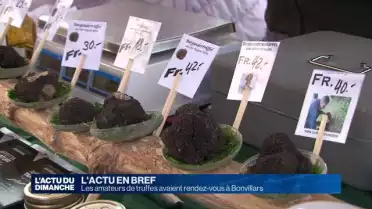 Les amoureux de truffes avaient rendez-vous à Bonvillars