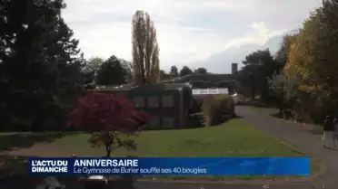 Le Gymnase de Burier souffle ses 40 bougies