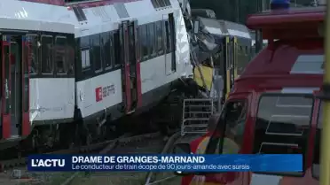 Le conducteur de train écope de 90 jours-amande avec sursis