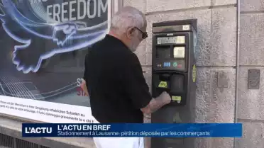 Stationnement à Lausanne: pétition déposée