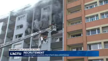 Les pompiers vaudois cherchent des volontaires