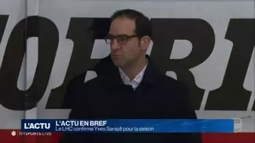 Le LHC confirme Yves Sarault pour la saison