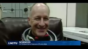 Un Suisse dans l’espace: 25 ans déjà