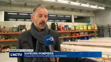 Nouvelle halle pour les sapeurs-pompiers de Fribourg