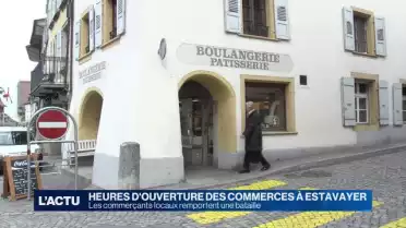 Estavayer-le-Lac revoit les heures d&#039;ouverture des magasins