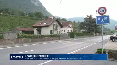 Election complémentaire à Aigle le 14 janvier 2018
