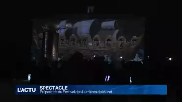 Premiers répérages pour Morat Lumières