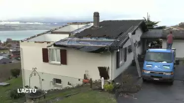 Gros dégâts suite aux intempéries