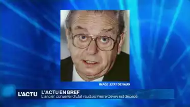 L’ancien conseiller d’Etat Pierre Cevey est décédé