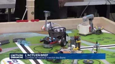 Combats de robots à Yverdon-les-Bains