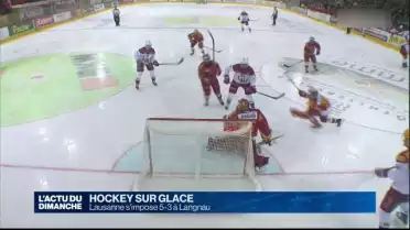 Le Lausanne HC s'impose 5-3 à Langnau