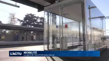 La gare de Gland fait peau neuve