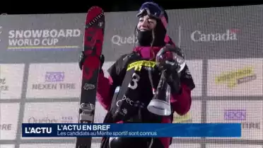 Les candidats au Mérite sportif sont connus