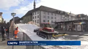 Le ski de fond au coeur de la ville