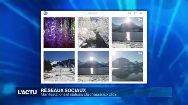 Manifestations et stations à la chasse aux clics