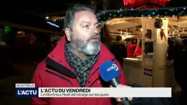 Le Montreux Noël déménage sur les quais