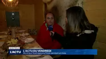 Montreux Noël égayera l&#039;hiver pendant un mois