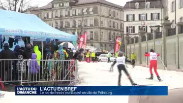 Les fondeurs font le show à Fribourg