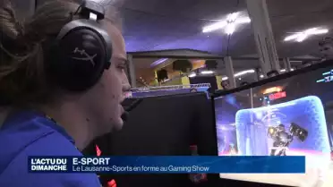 Sport à la mode, l'e-sport était en vedette à Lausanne