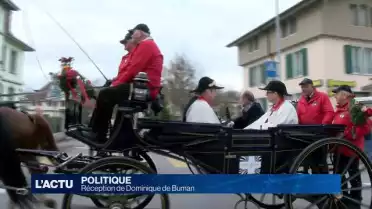 Le nouveau président du National accueilli en ses terres